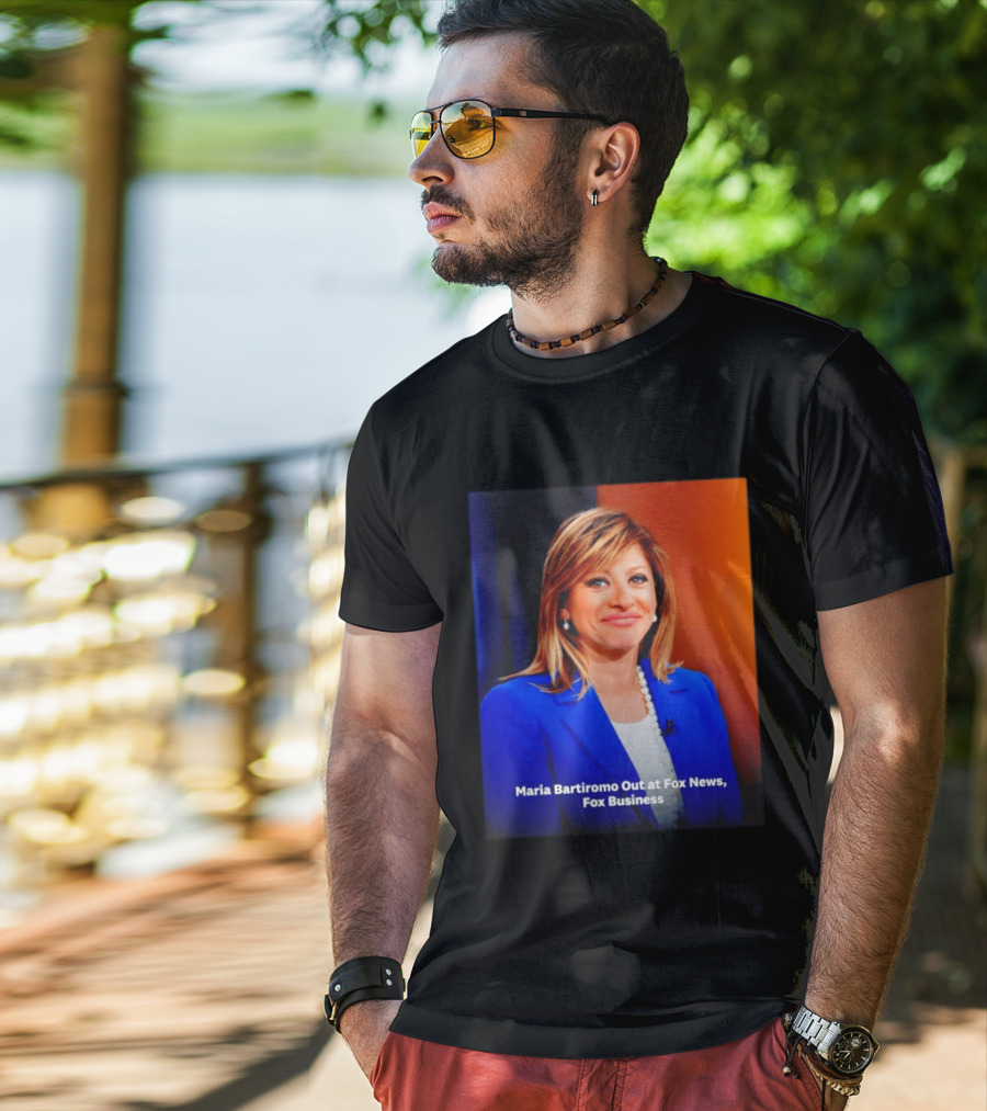 Maria Bartiromo Departure Fox Business News Media T-Shirt