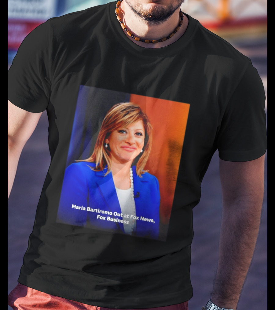 Maria Bartiromo Departure Fox Business News Media T-Shirt