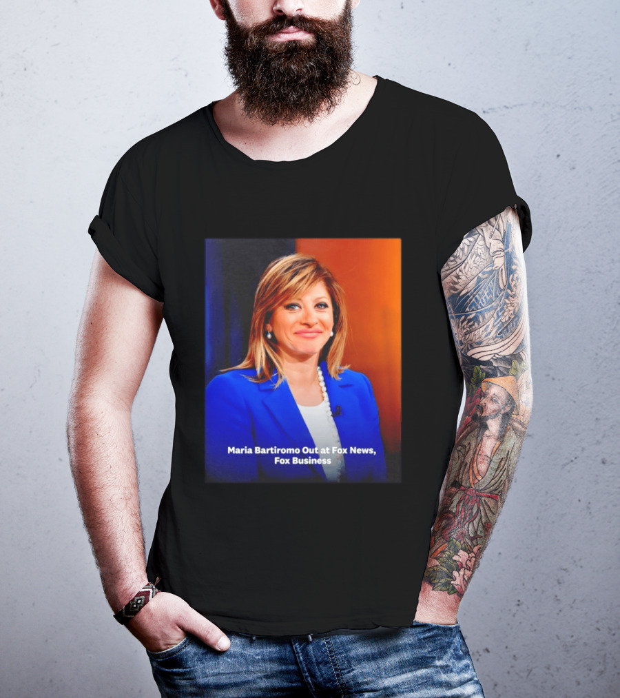 Maria Bartiromo Departure Fox Business News Media T-Shirt