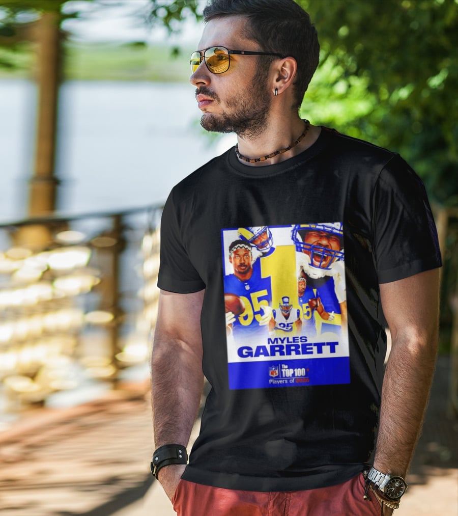 Myles Garrett Rams NFL Top 100 Players 2026 T-Shirt