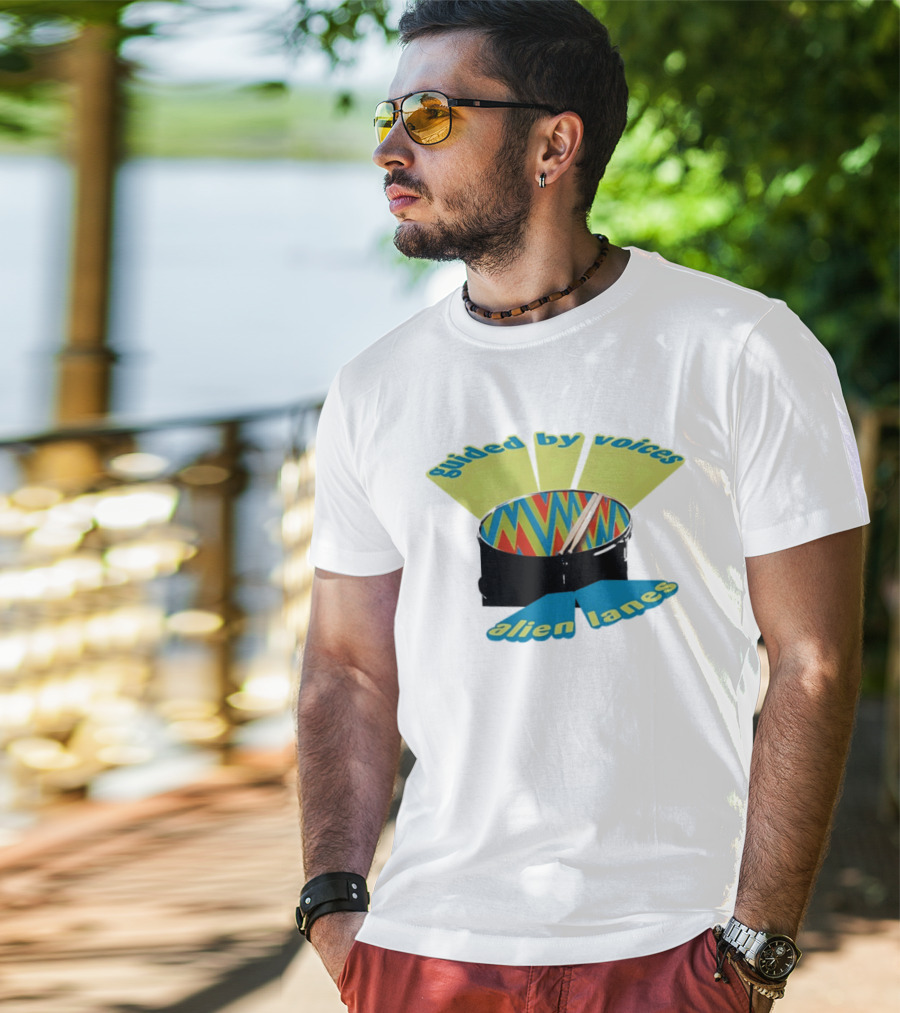 Guided By Voices Alien Lanes Drum Art TomTom T-Shirt