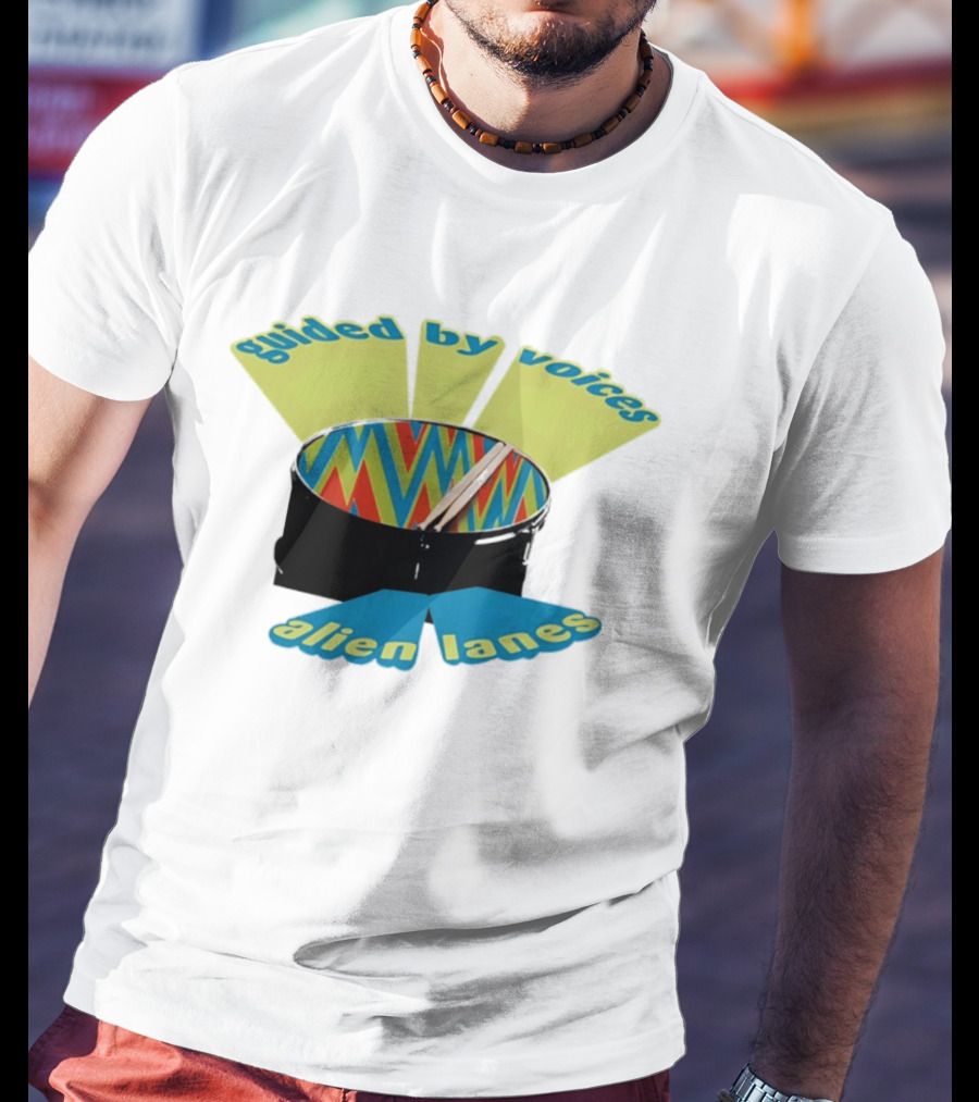 Guided By Voices Alien Lanes Drum Art TomTom T-Shirt