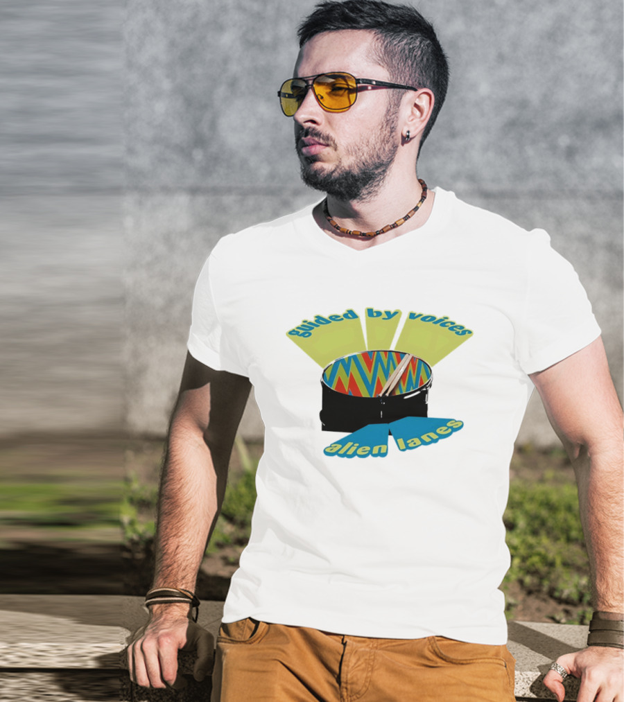 Guided By Voices Alien Lanes Drum Art TomTom T-Shirt