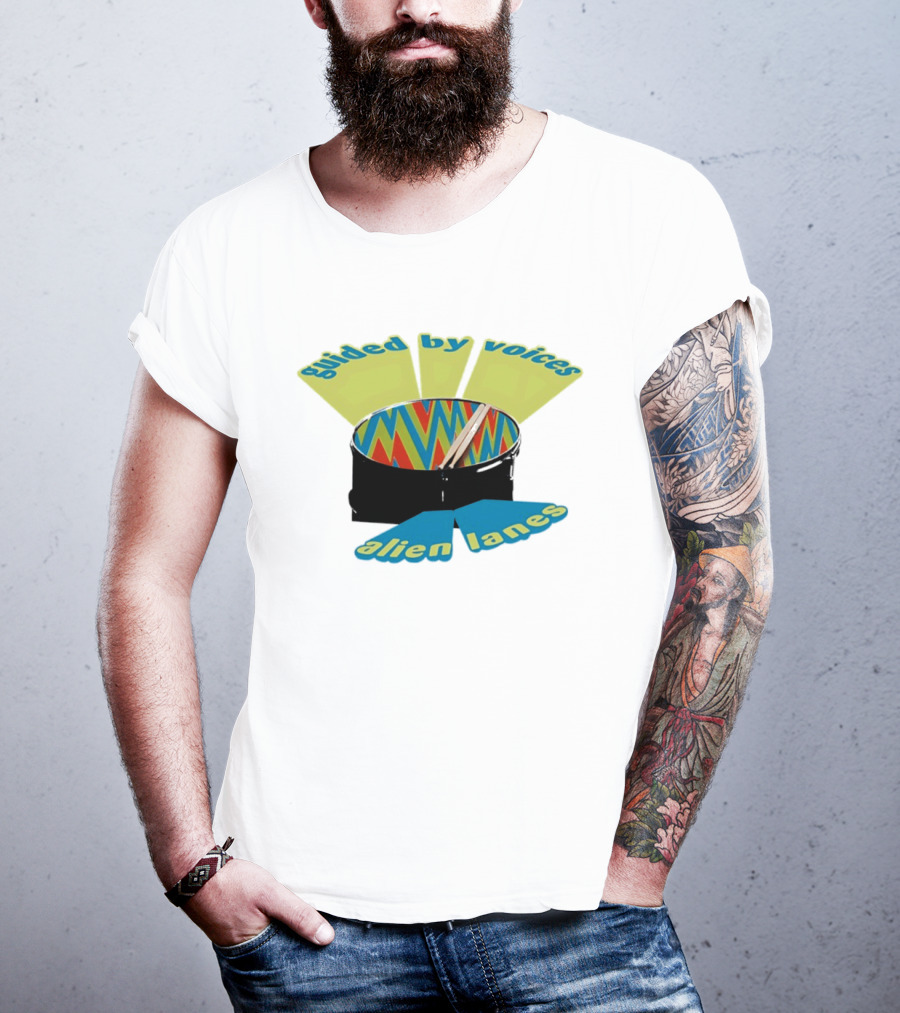 Guided By Voices Alien Lanes Drum Art TomTom T-Shirt