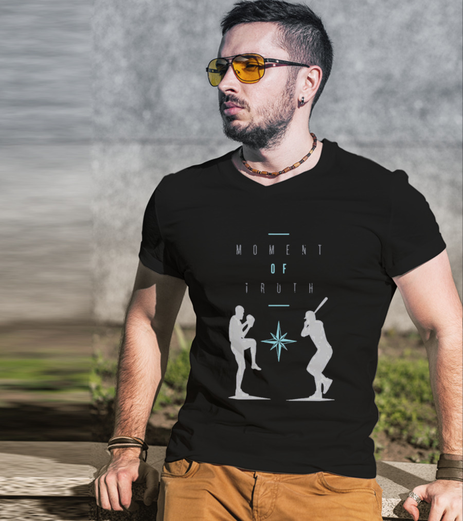 2026 Seattle Mariners Moment Of Truth Baseball Showdown T-Shirt