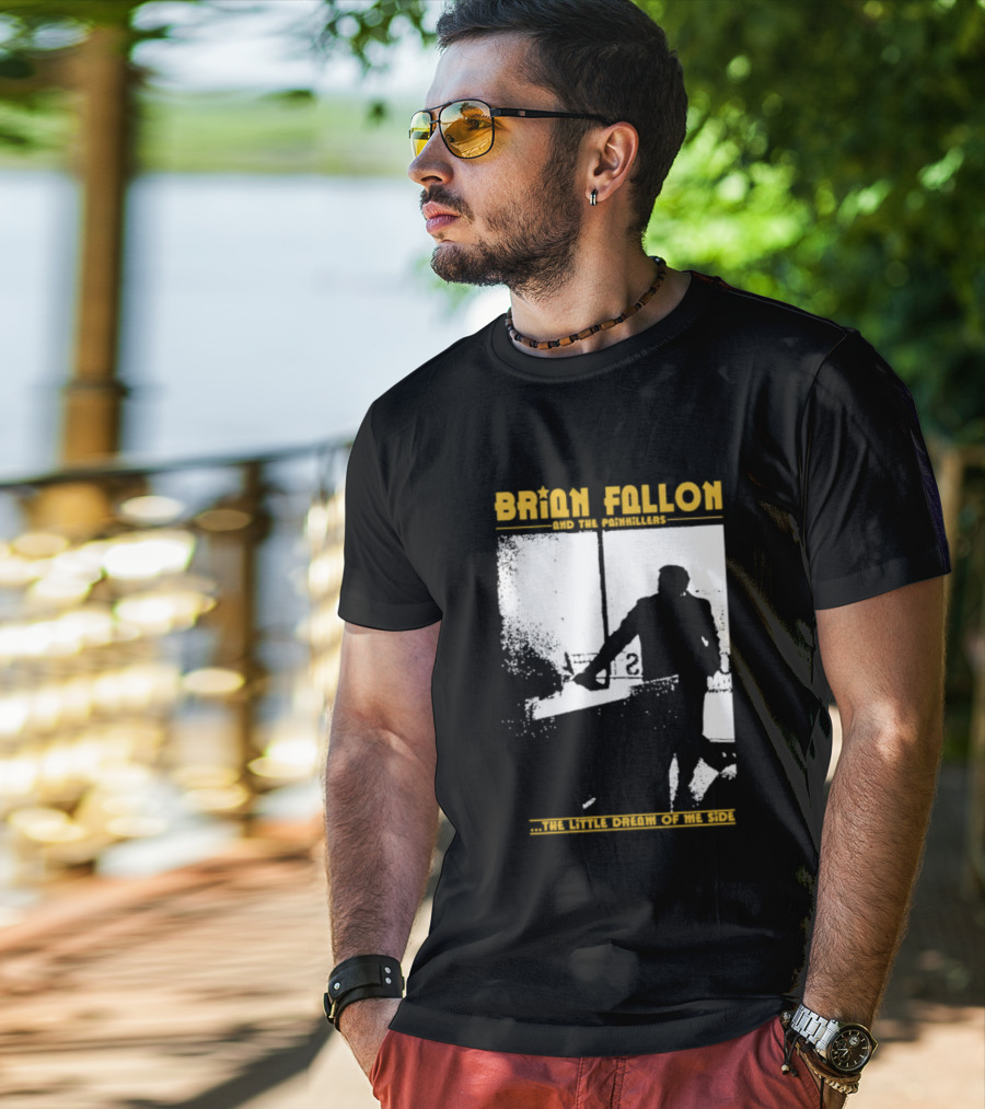 Brian Fallon Painkillers Paving My Way Dream Of Me Side T-Shirt