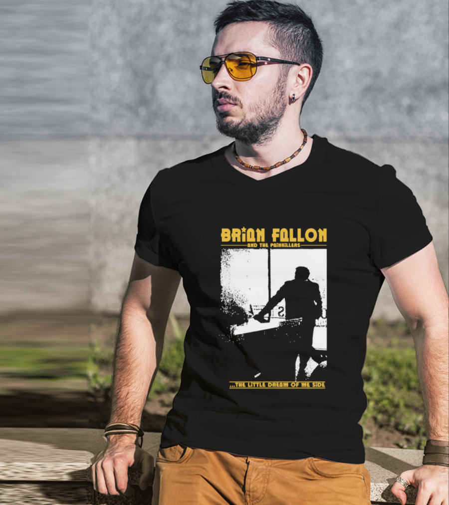 Brian Fallon Painkillers Paving My Way Dream Of Me Side T-Shirt