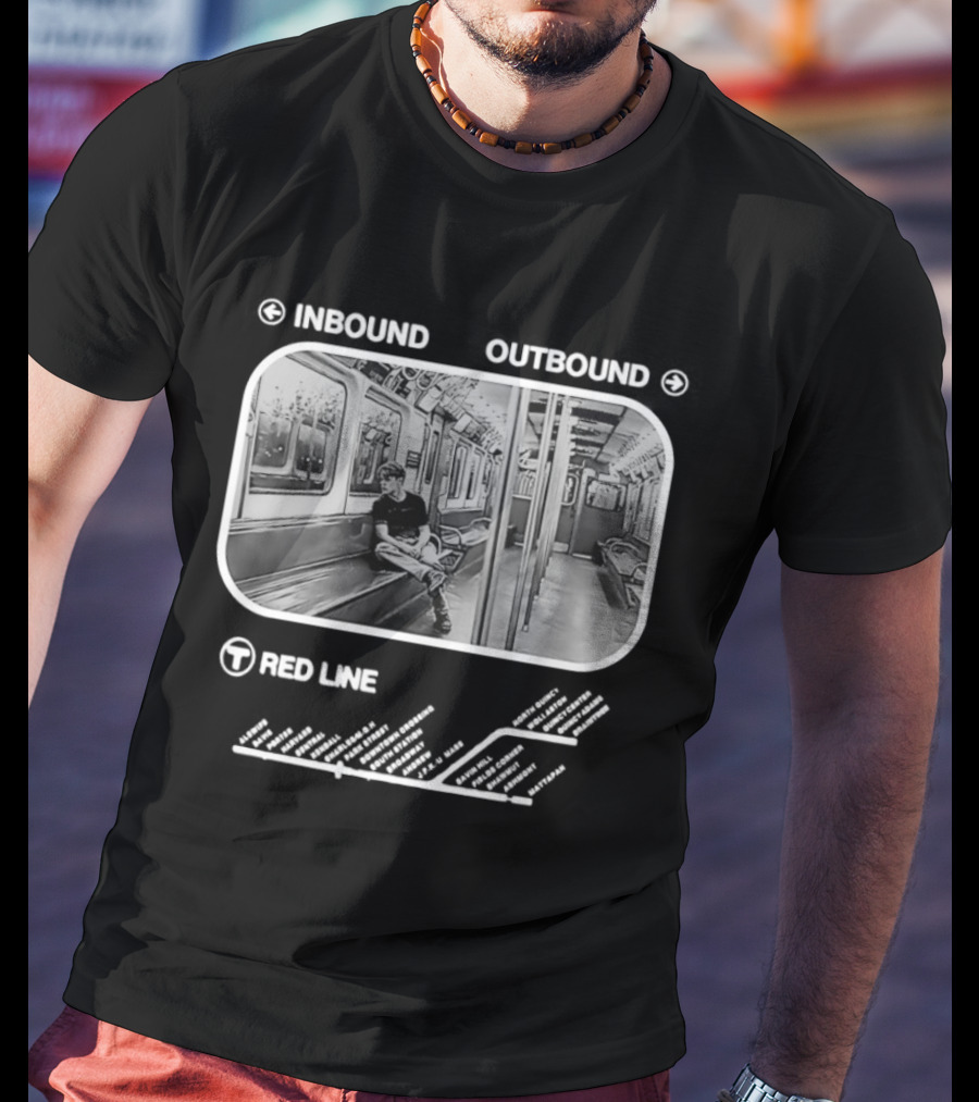 Simon And Garfunkel Hazy Shade Of Winter Subway Scene T-Shirt