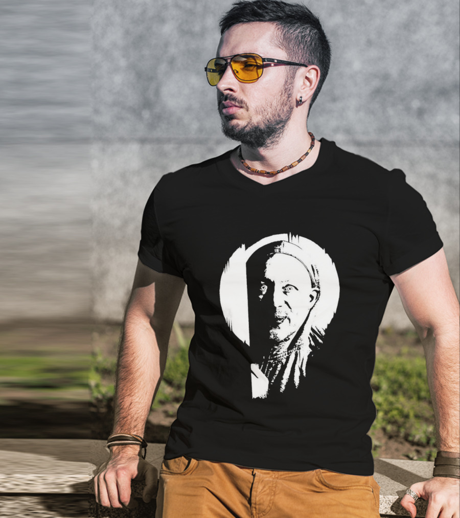 Curious Guy Limmy's Homemade Show Scottish Comedy Stencil T-Shirt