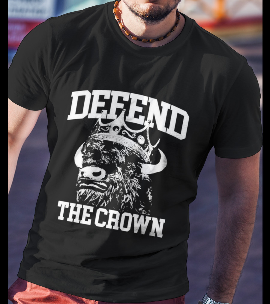 Defend The Crown Bull Head T-Shirt