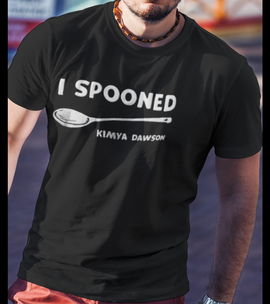 I Spooned Kimya Dawson Spoon Image T-Shirt