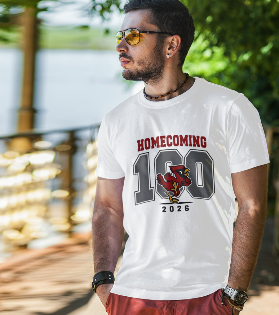 Ball State Cardinals Homecoming 100 2026 T-Shirt