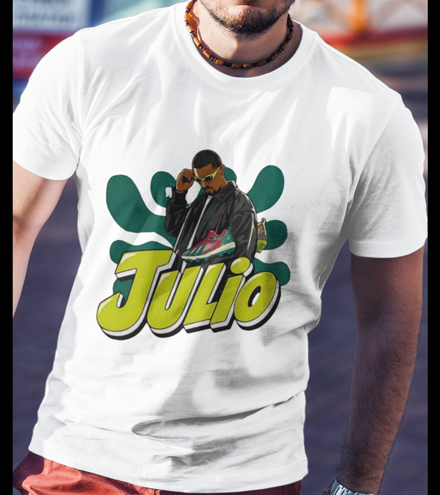 Seattle Mariners Julio Rodriguez Sneaker T-Shirt