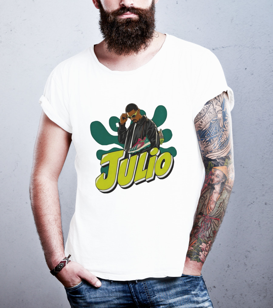 Seattle Mariners Julio Rodriguez Sneaker T-Shirt