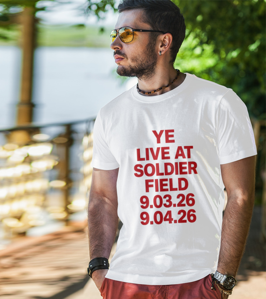 Ye Live At Soldier Field 9.03.26 9.04.26 T-Shirt