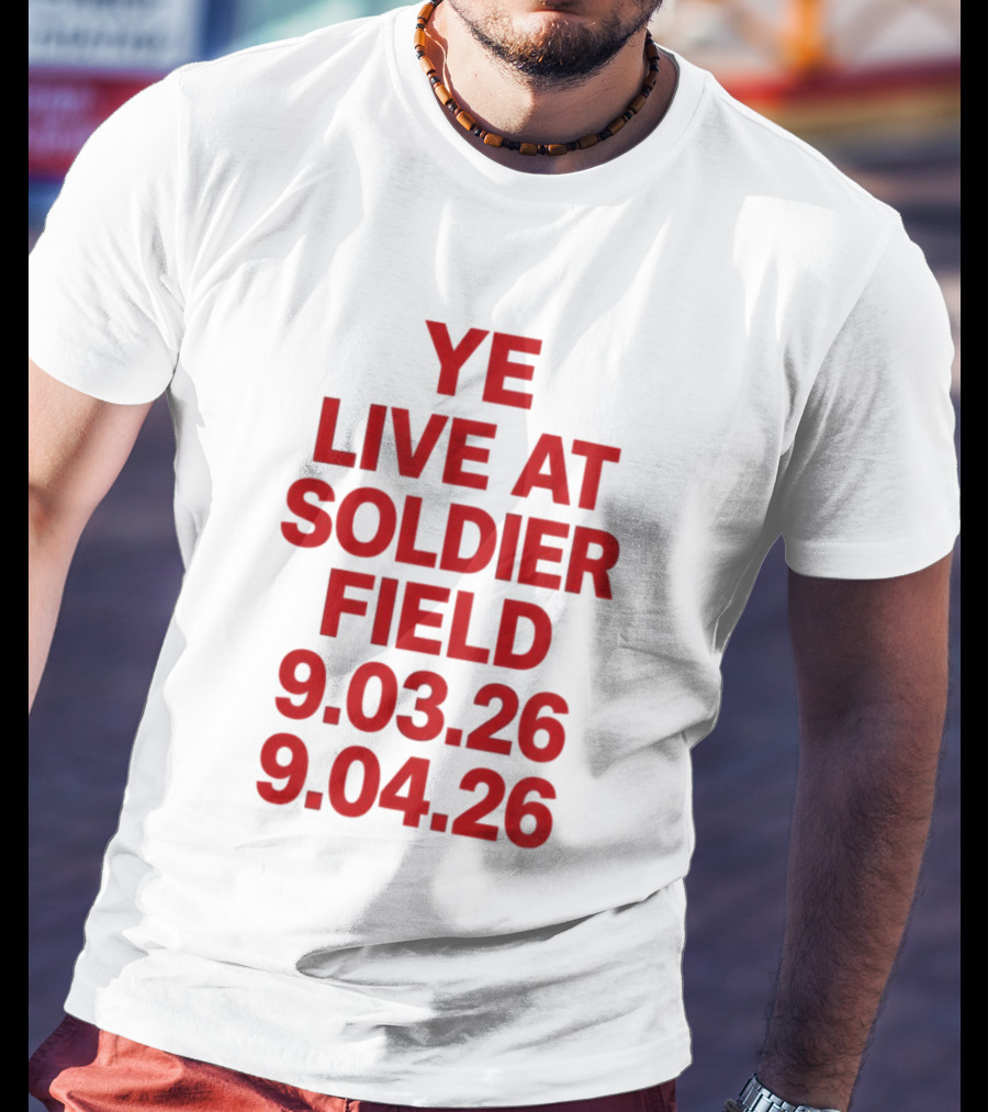 Ye Live At Soldier Field 9.03.26 9.04.26 T-Shirt