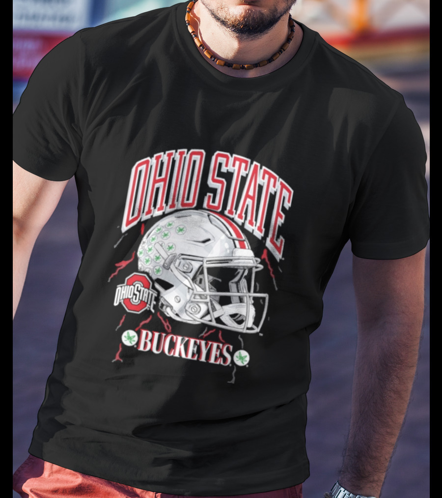 Ohio State Buckeyes 2026 College Gameday Football Helmet Buckeyes T-Shirt