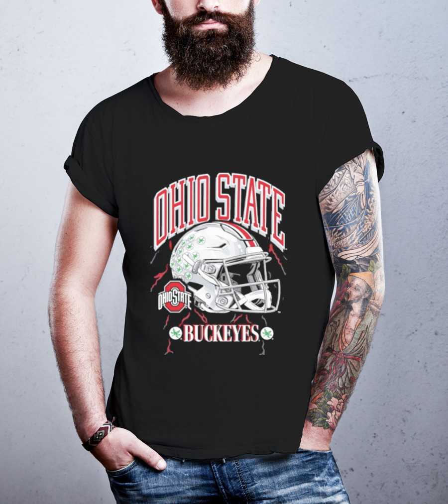 Ohio State Buckeyes 2026 College Gameday Football Helmet Buckeyes T-Shirt