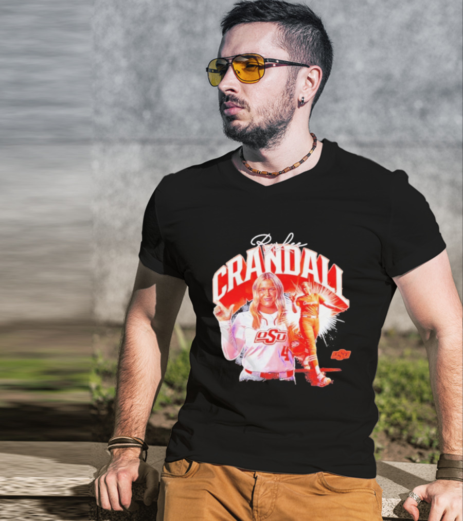 Rylee Crandall Oklahoma State Softball OSU Athlete T-Shirt
