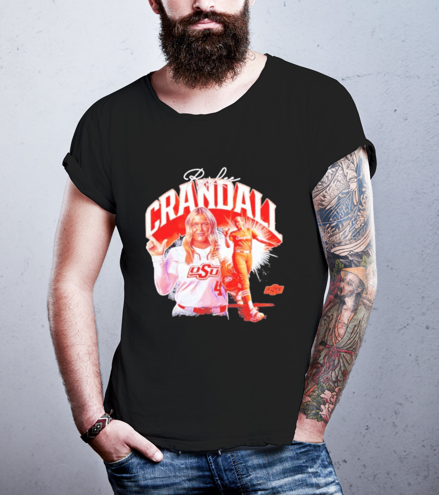 Rylee Crandall Oklahoma State Softball OSU Athlete T-Shirt