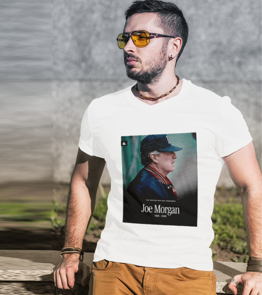 Boston Red Sox Honor Joe Morgan 1930 2026 MLB Memoriam T-Shirt