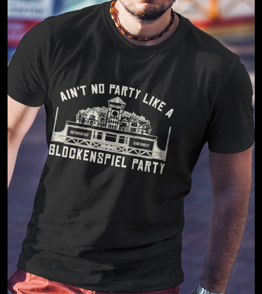 Ain't No Party Like A Blockenspiel Party Famous Landmarks T-Shirt