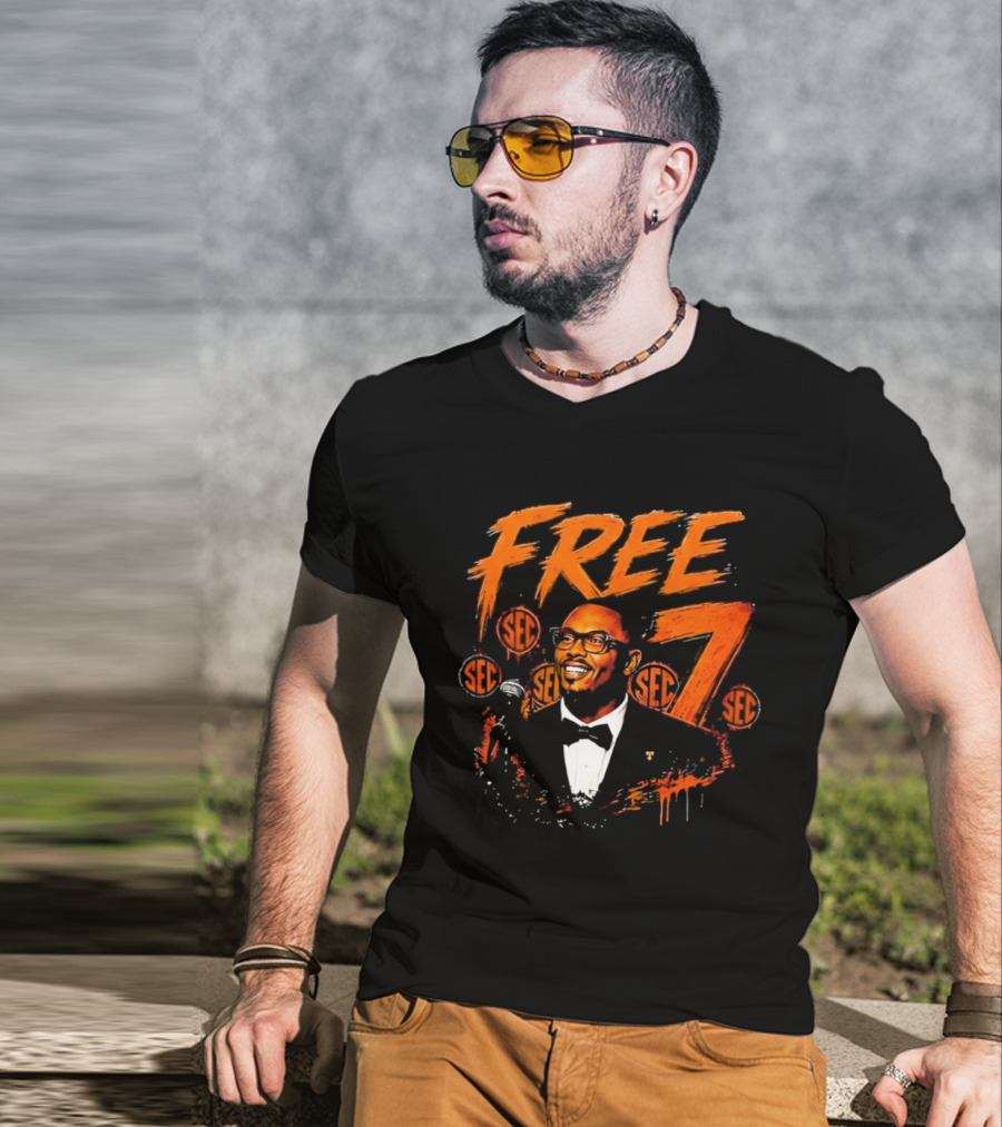Tennessee Volunteers Arion Carter SEC Free 7 T-Shirt