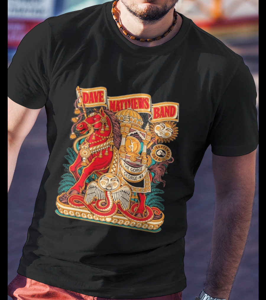 Dave Matthews Band The Gorge Amphitheatre George WA September 6th 2026 T-Shirt