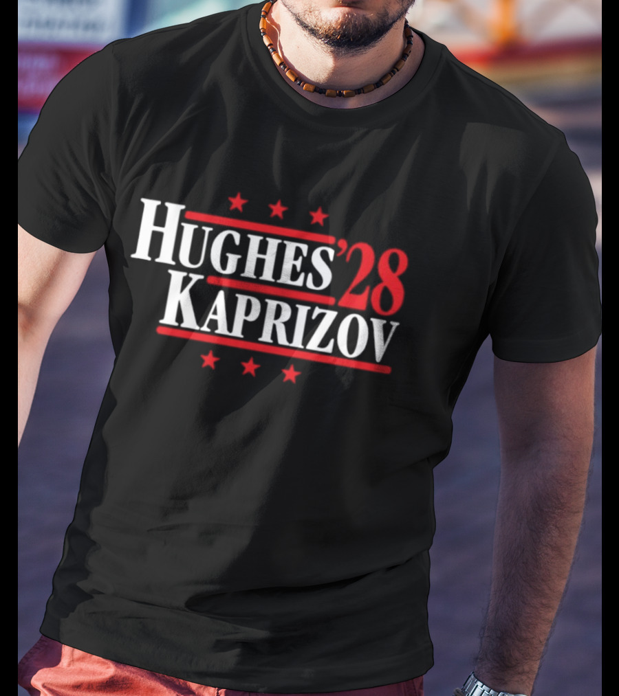Hughes Kaprizov 28 Minnesota Wild NHL Hockey T-Shirt