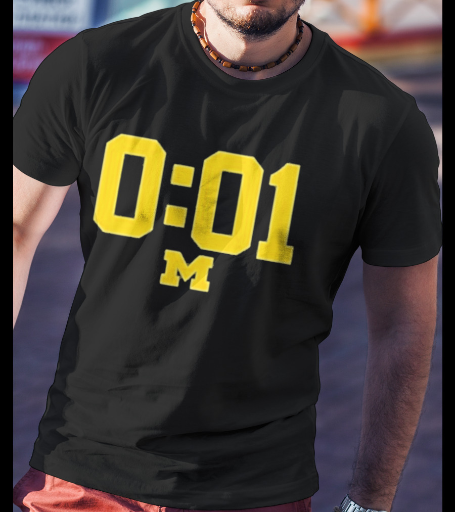 Michigan Wolverines 0:01 M T-Shirt