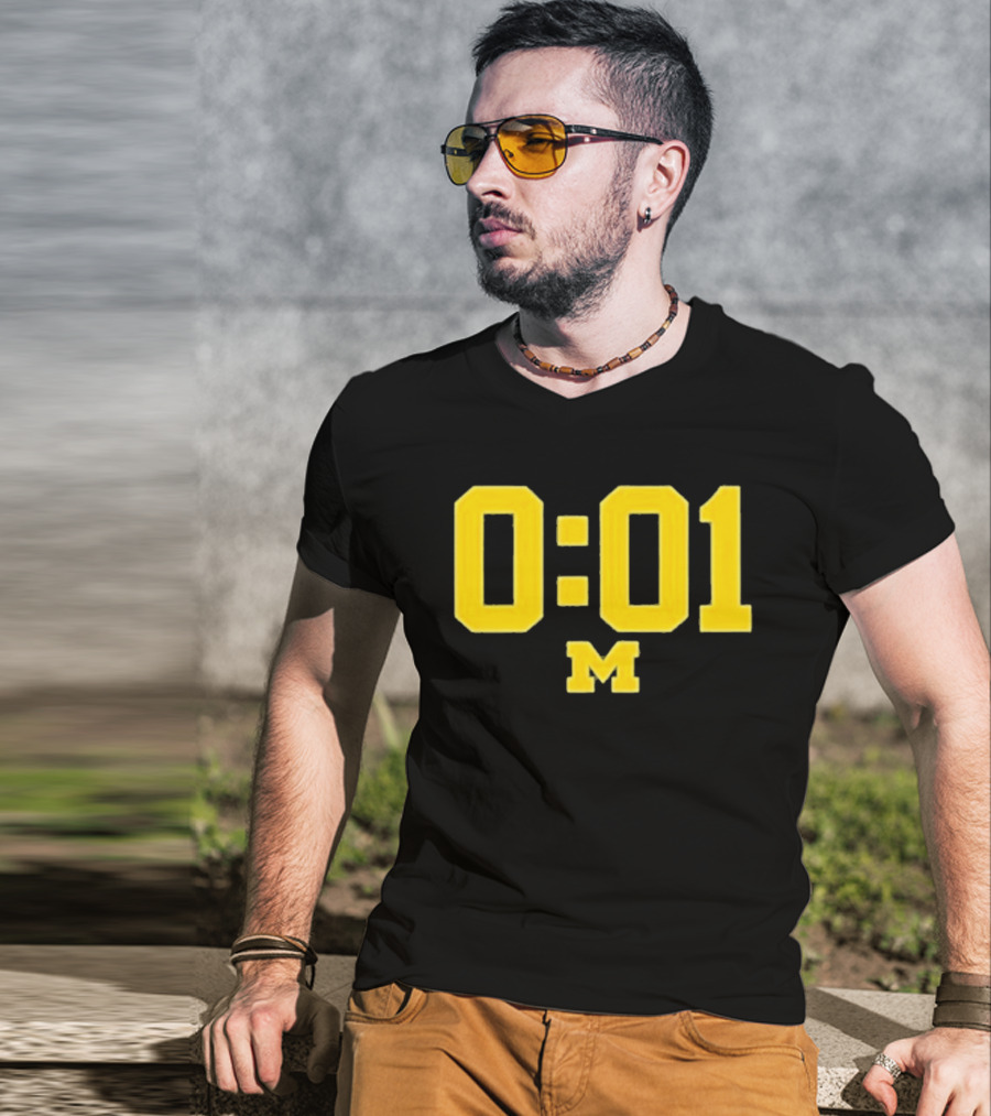 Michigan Wolverines 0:01 M T-Shirt