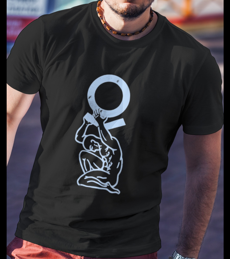 Atlas Woman Feminist Mythology Symbol Of Female Empowerment T-Shirt
