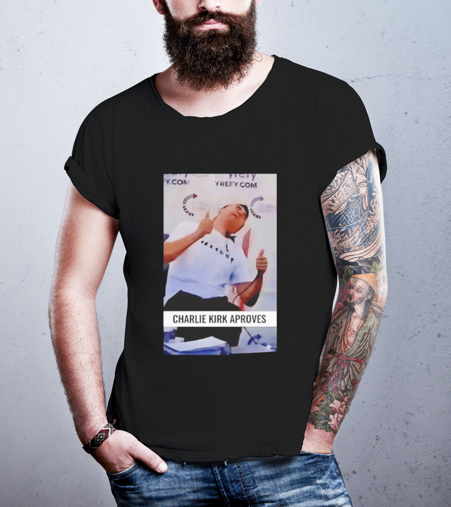 Charlie Kirk Freedom Turning Point USA Parody Approves T-Shirt