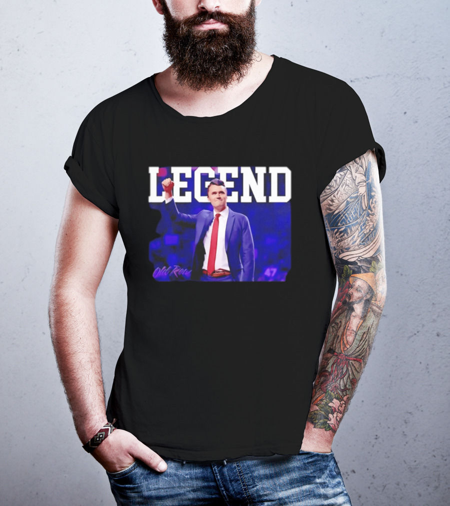 Charlie Kirk Old Row Legend 47 T-Shirt