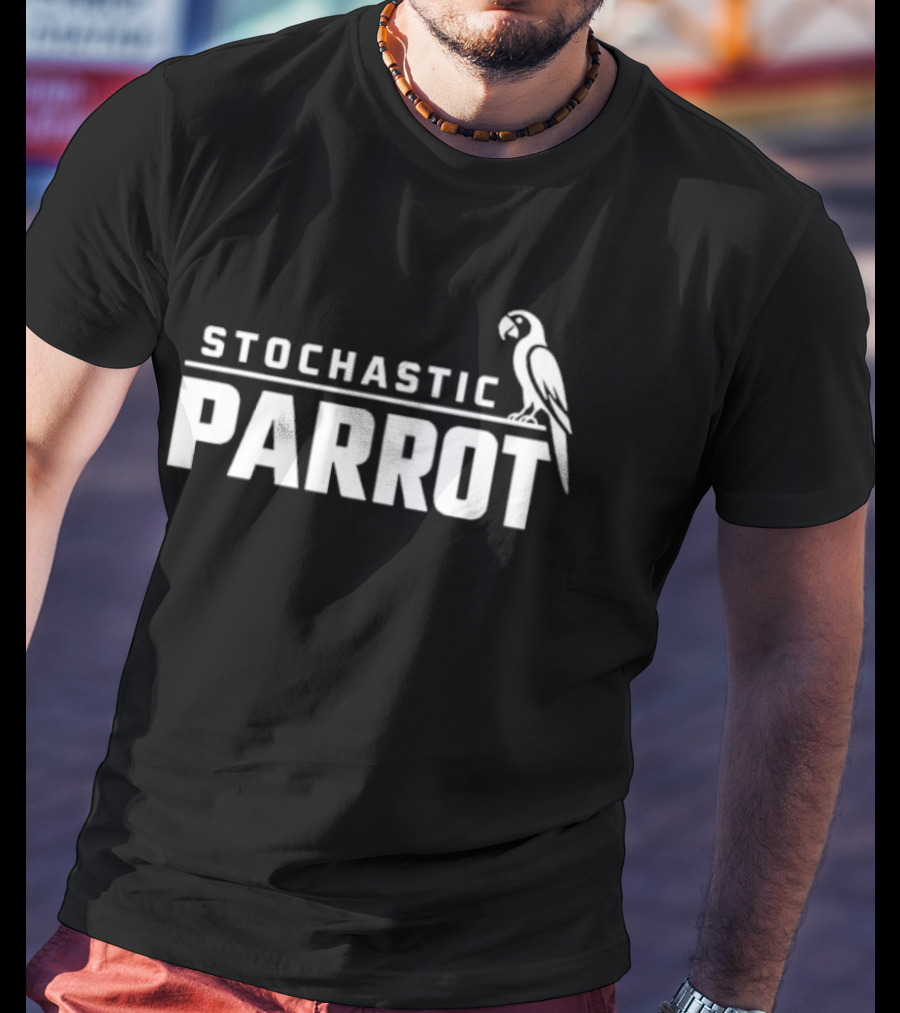 Stochastic Parrot Artificial Intelligence AI Tech Insight T-Shirt