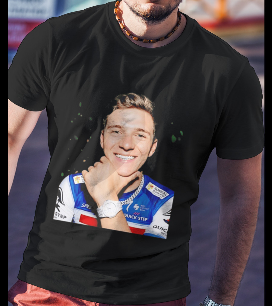 QUICK STEP Alpha Vinyl Remco Evenepoel Diamond Grillz And T-Shirt