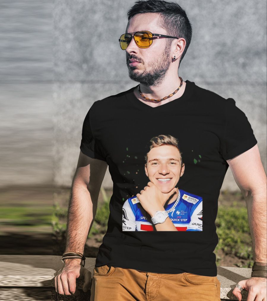 QUICK STEP Alpha Vinyl Remco Evenepoel Diamond Grillz And T-Shirt