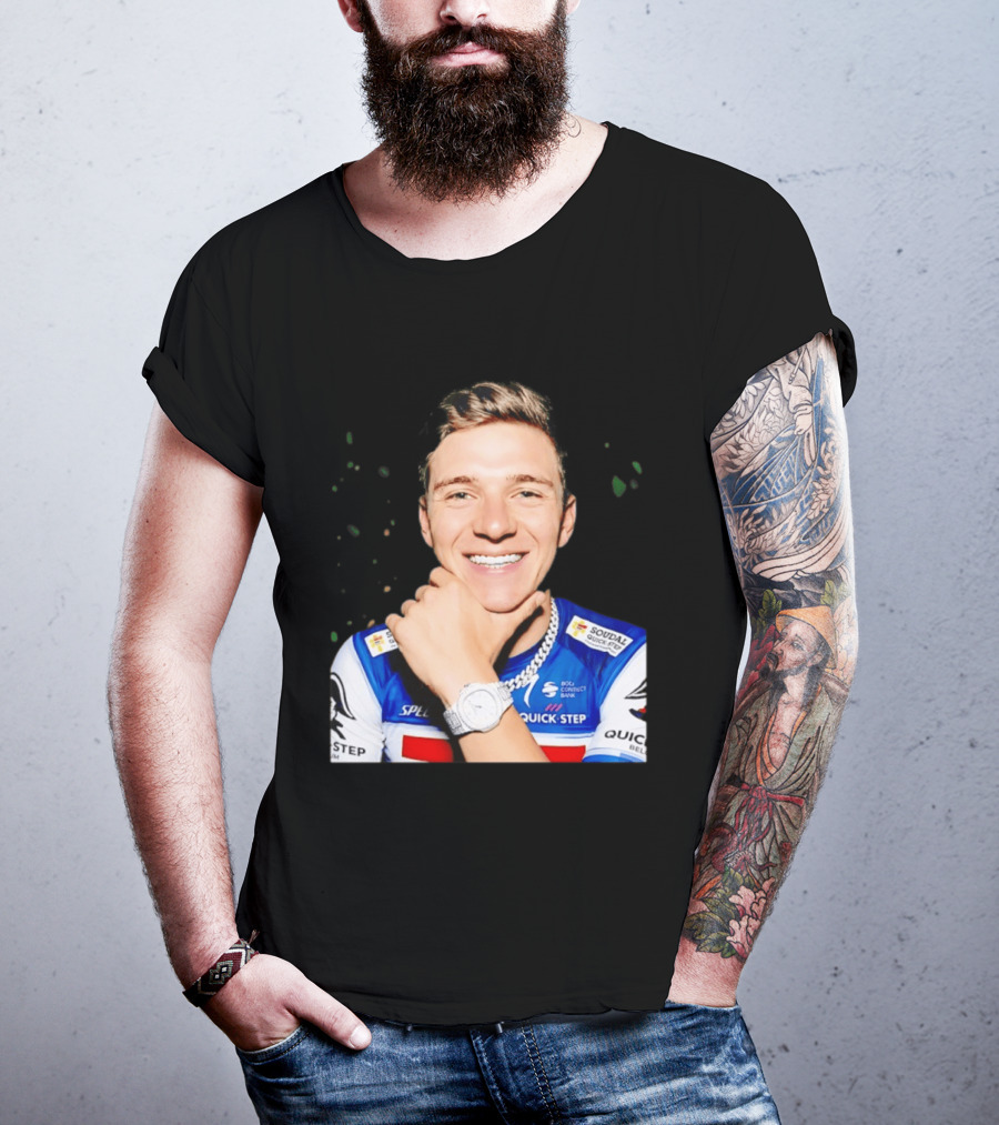 QUICK STEP Alpha Vinyl Remco Evenepoel Diamond Grillz And T-Shirt