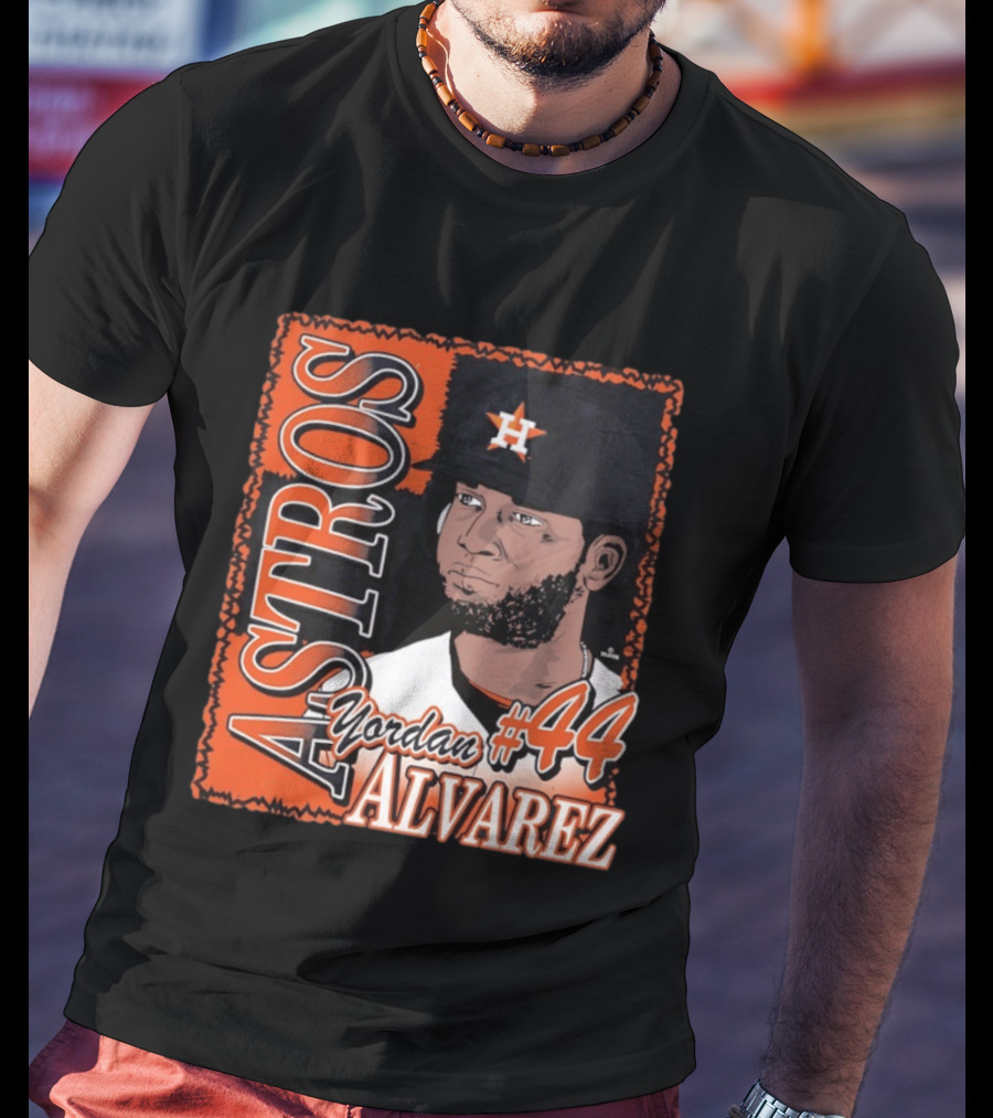Astros Yordan Alvarez #44 Houston Baseball T-Shirt