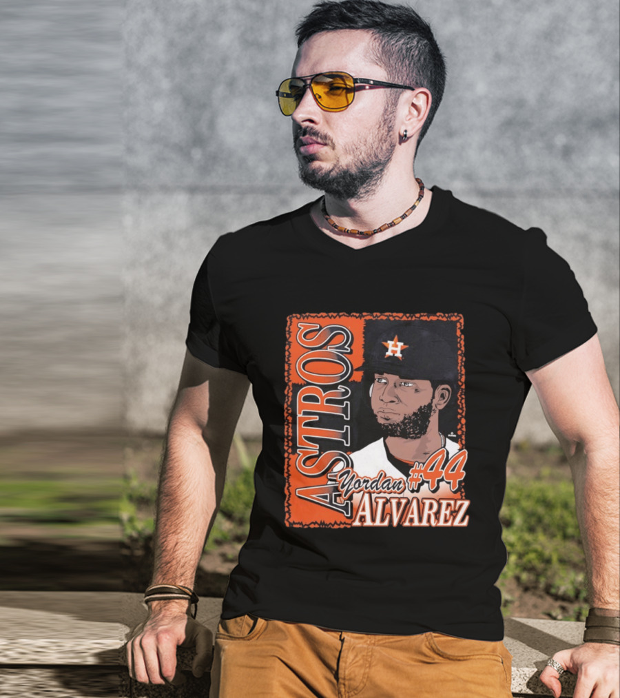 Astros Yordan Alvarez #44 Houston Baseball T-Shirt