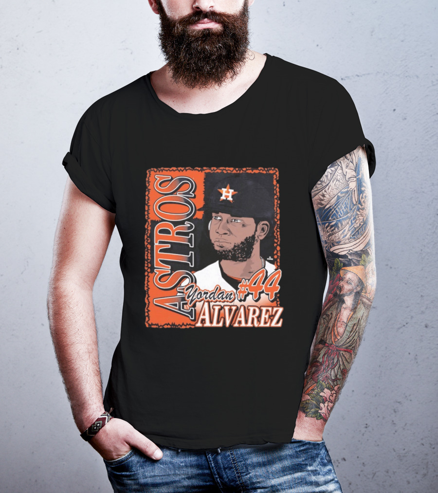 Astros Yordan Alvarez #44 Houston Baseball T-Shirt