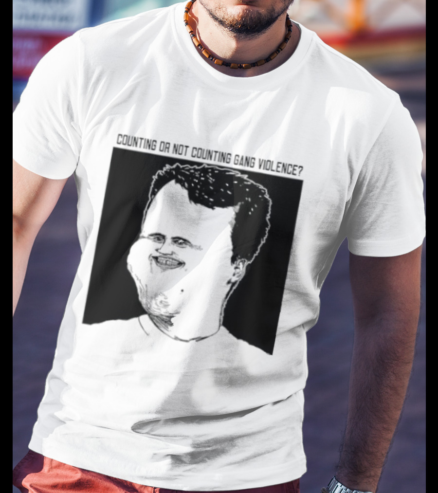 Charlie Kirk Counting Or Not Counting Gang Violence T-Shirt