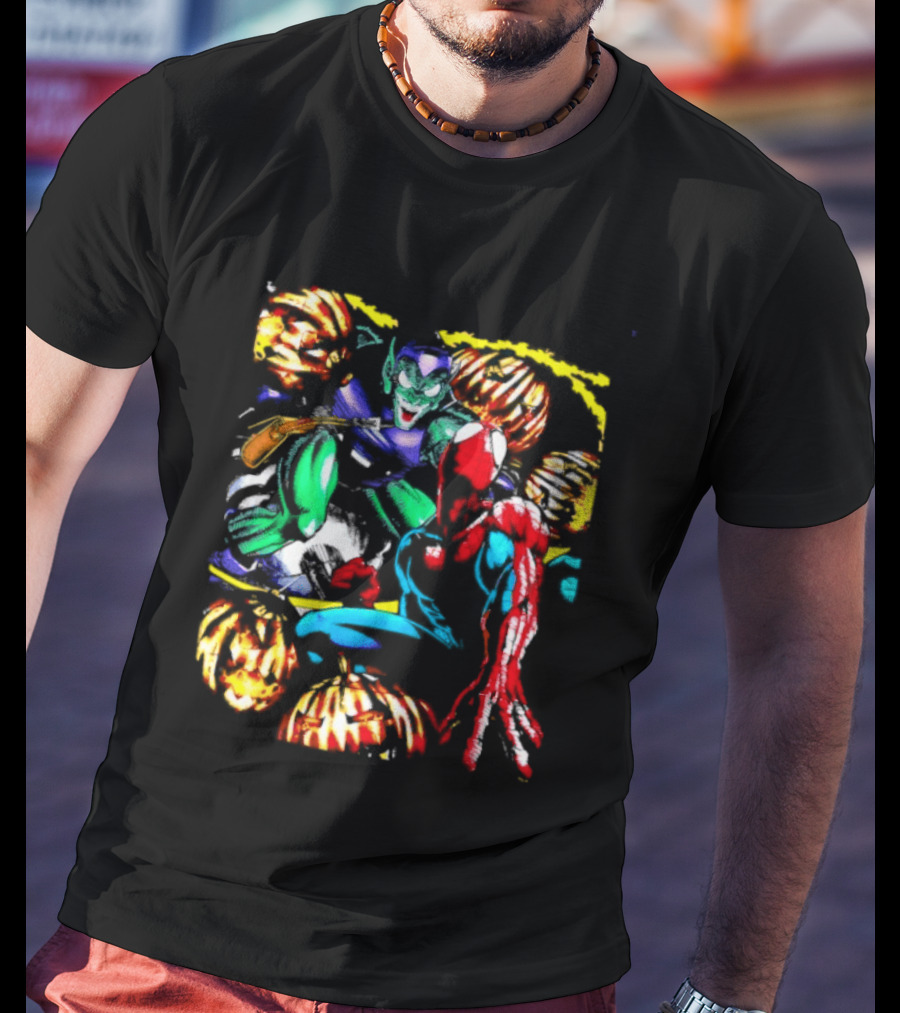 Green Goblin Pumpkin Bombs Marvel Comics T-Shirt