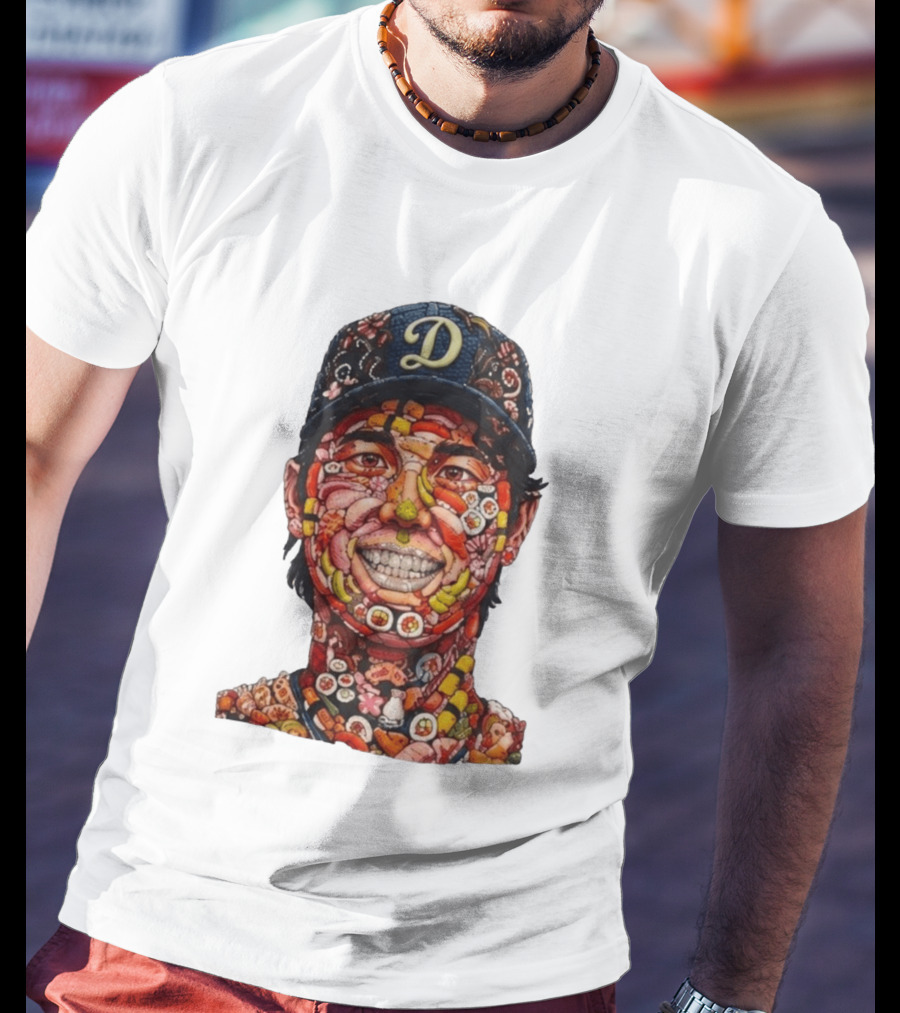 Dodgers Shohei Ohtani ZooCorp Foods Snacks T-Shirt