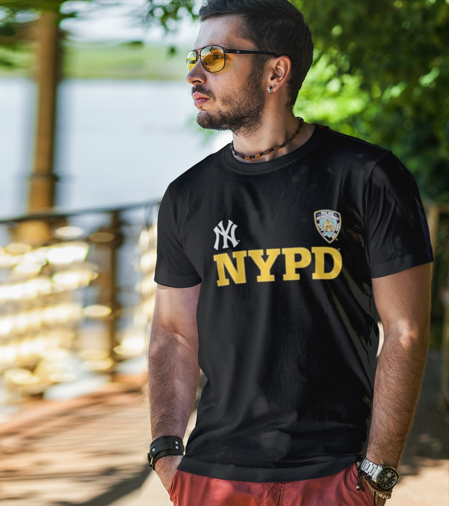 NY Yankees NYPD Honor 911 First Responders 2026 T-Shirt