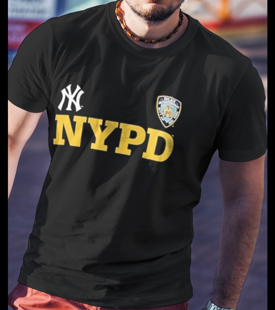 NY Yankees NYPD Honor 911 First Responders 2026 T-Shirt