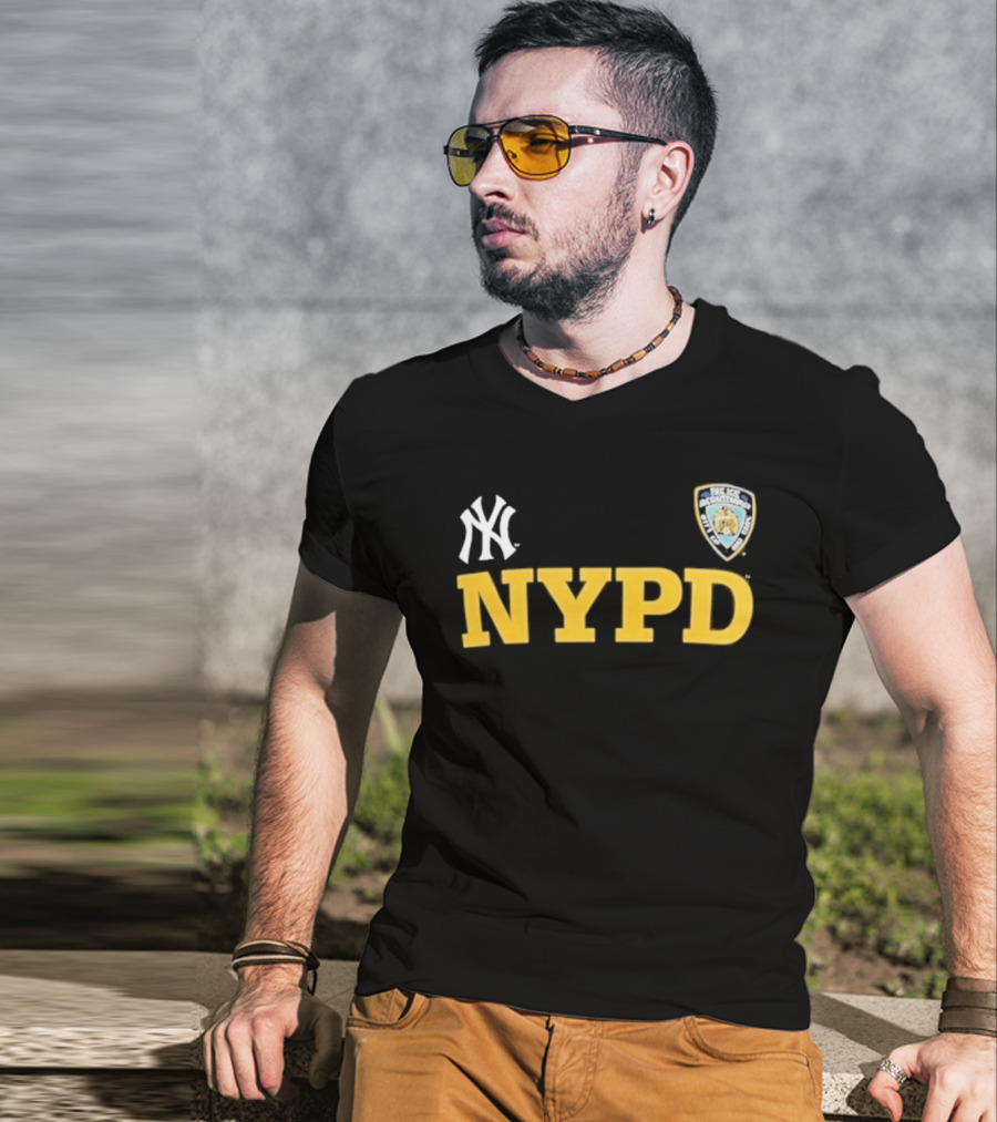 NY Yankees NYPD Honor 911 First Responders 2026 T-Shirt