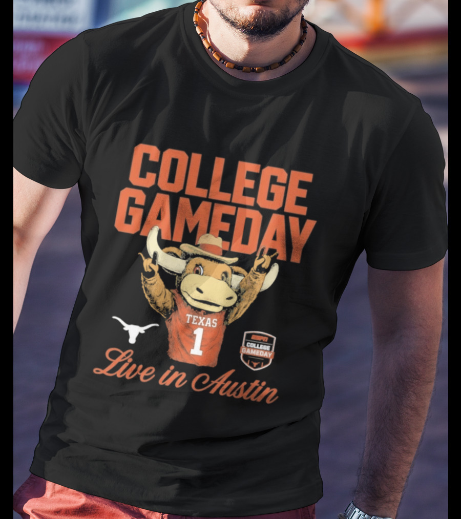 Ohio State Vs Texas ESPN College Gameday Live In Austin TX T-Shirt