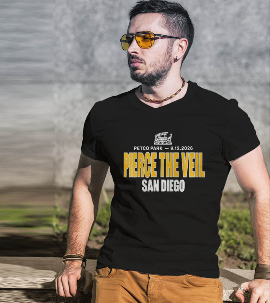 Pierce The Veil San Diego Petco Park 9.12.2026 T-Shirt