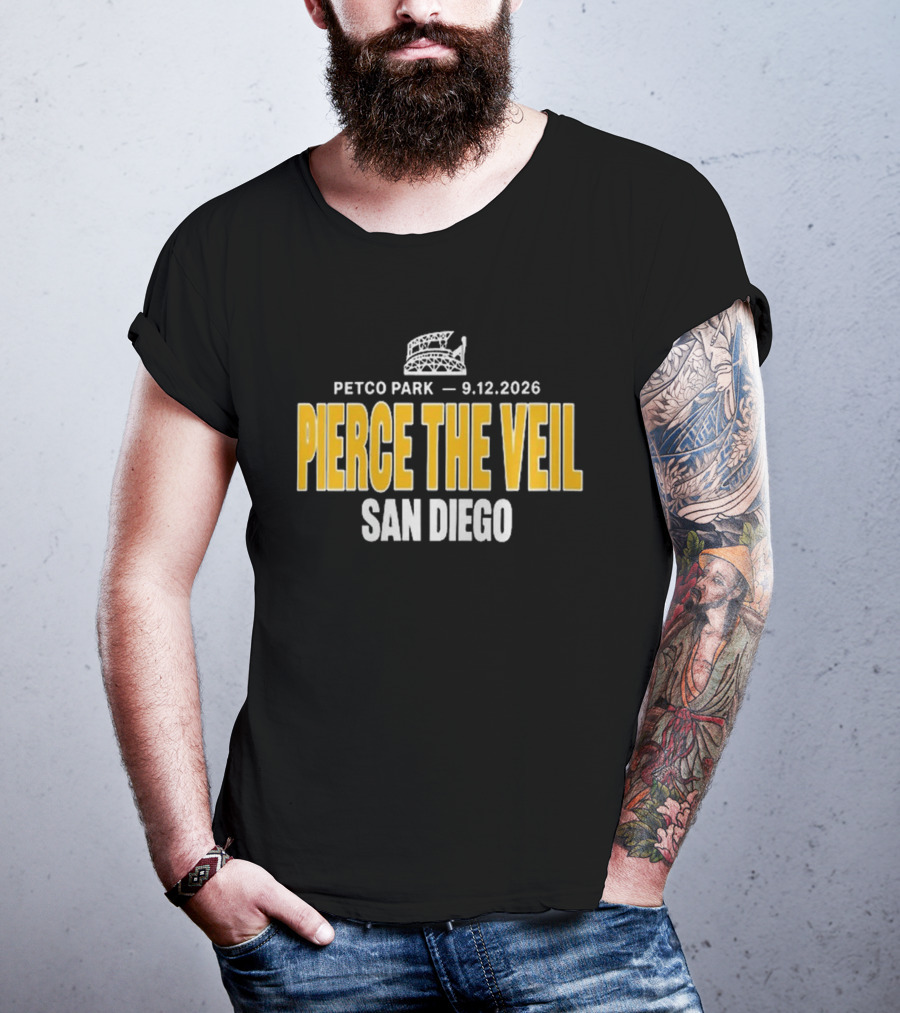 Pierce The Veil San Diego Petco Park 9.12.2026 T-Shirt